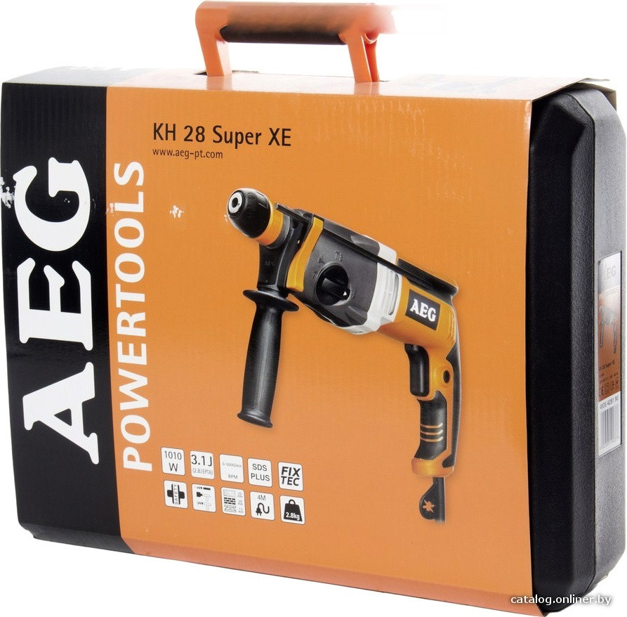 Перфоратор AEG KH 28 Super XEK KIT4 4935464151 Перфоратор AEG KH 28 Super XEK KIT4 4935464151