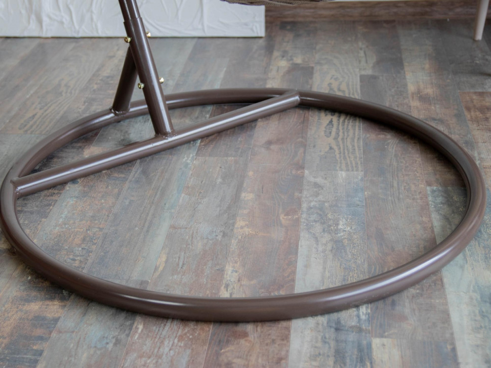 Подвесное кресло LoftyHome Miracle 1919 (grey line/milk) Подвесное кресло LoftyHome Miracle 1919 (grey line/milk)