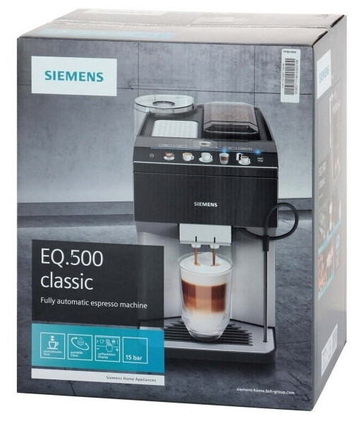 Эспрессо кофемашина Siemens EQ.500 Classic TP501R09 Эспрессо кофемашина Siemens EQ.500 Classic TP501R09