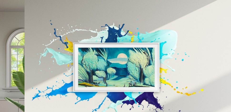 Телевизор Samsung The Frame QLED LS03F QE43LS03FAUXRU