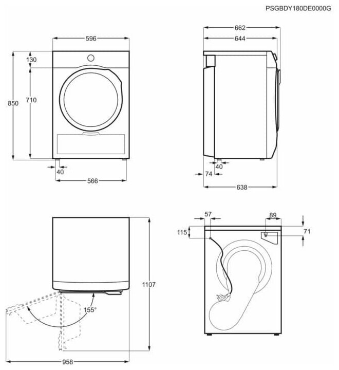 Сушильная машина Electrolux EW9H188SC