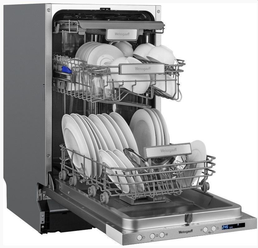 Посудомоечная машина Weissgauff BDW 4573 D Wi-Fi Посудомоечная машина Weissgauff BDW 4573 D Wi-Fi