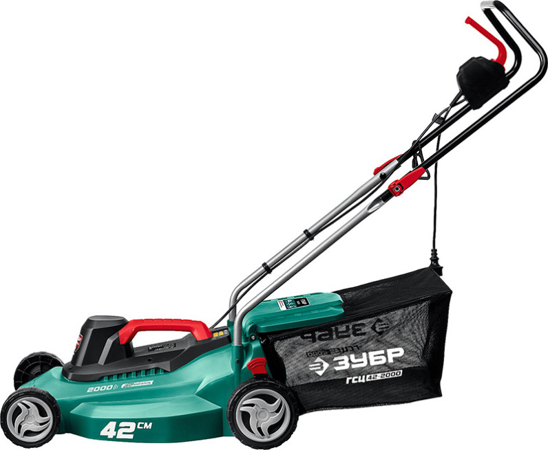 Газонокосилка ЗУБР ГСЦ-42-2000 Газонокосилка ЗУБР ГСЦ-42-2000