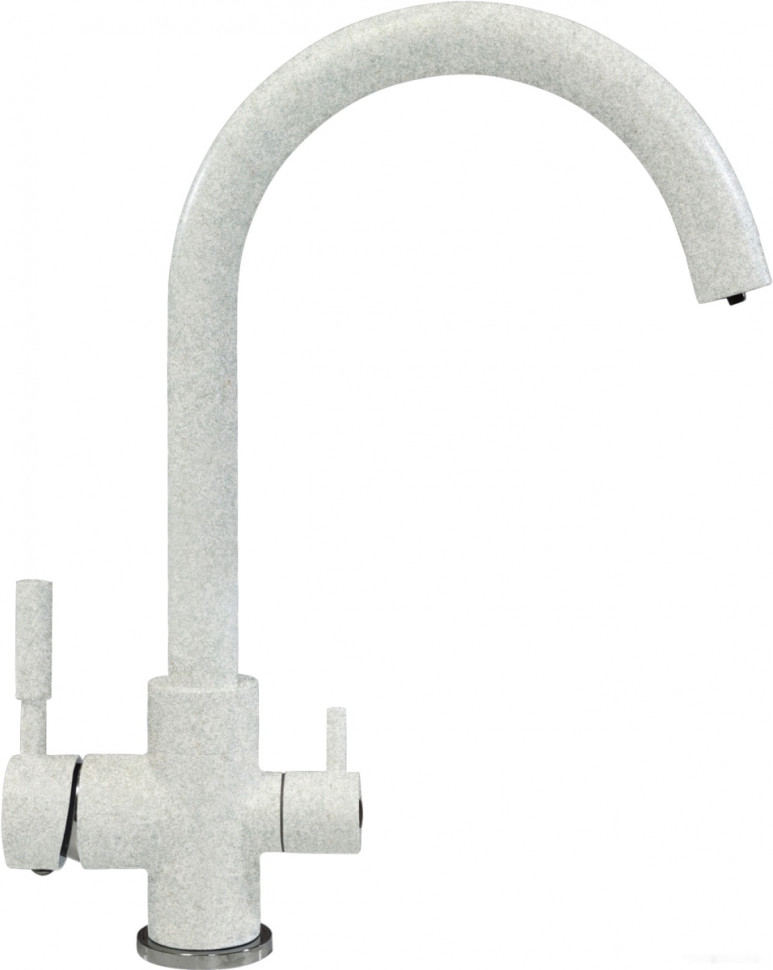 Смеситель Tolero Элара Дуо (серый металлик 001)