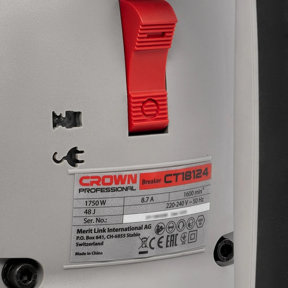 Отбойный молоток Crown CT18124 BMC