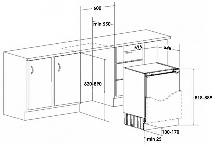 Однокамерный холодильник Schaub Lorenz SLS E136W0M Однокамерный холодильник Schaub Lorenz SLS E136W0M