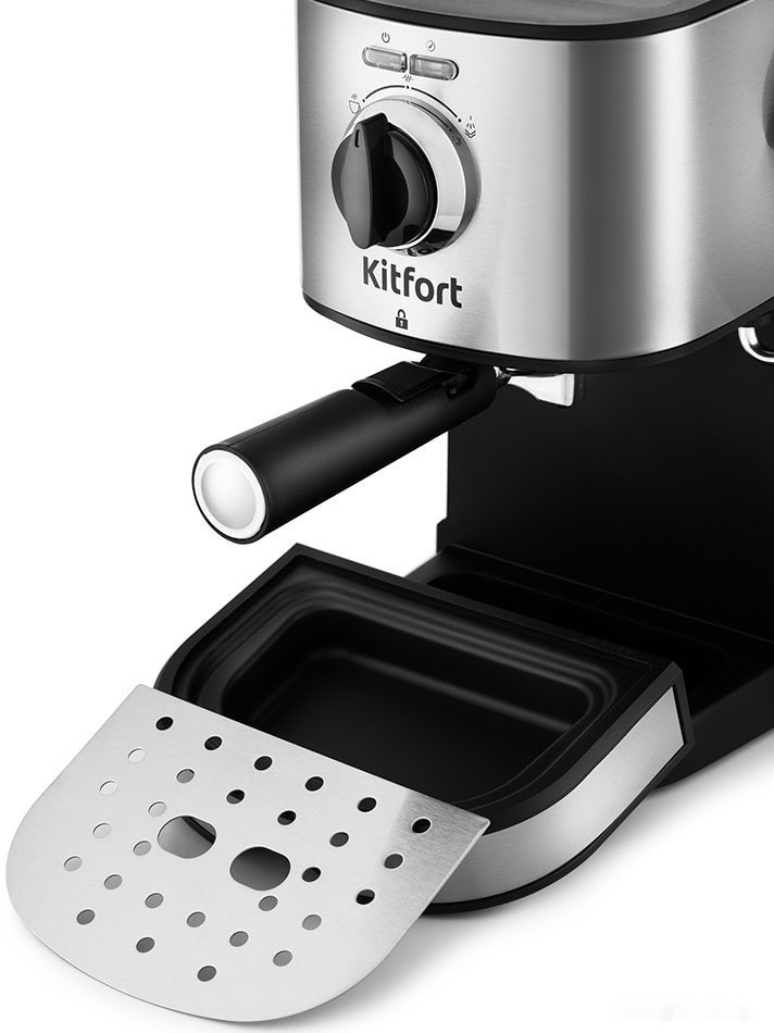 Рожковая помповая кофеварка Kitfort KT-753 Рожковая помповая кофеварка Kitfort KT-753