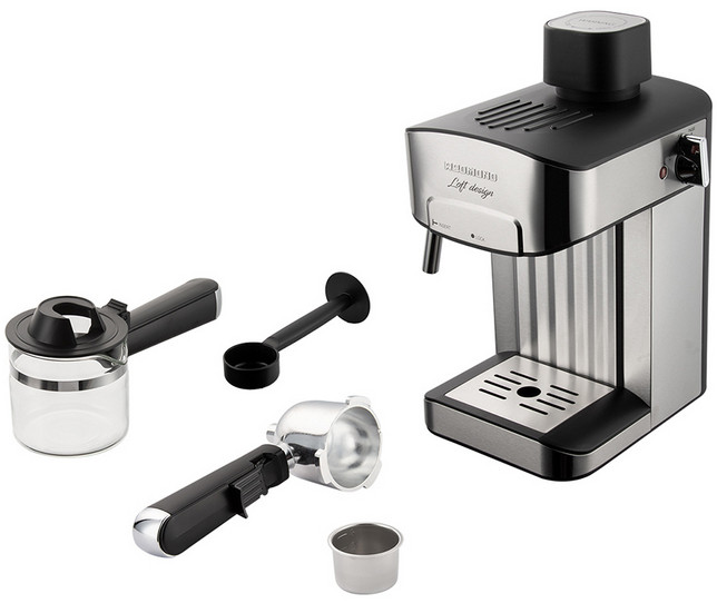 Рожковая бойлерная кофеварка Redmond RCM-M1523 Рожковая бойлерная кофеварка Redmond RCM-M1523