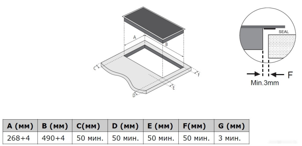 Варочная панель Weissgauff HV 312 BM Варочная панель Weissgauff HV 312 BM