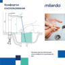Смеситель Milardo Rora RORBL01M01 Смеситель Milardo Rora RORBL01M01