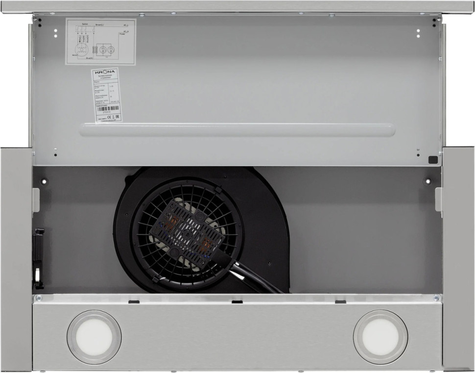 Вытяжка Krona Kamilla T 600 (нержавеющая сталь)