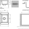 Кухонная мойка GranFest GF-P780K (черный) Кухонная мойка GranFest GF-P780K (черный)