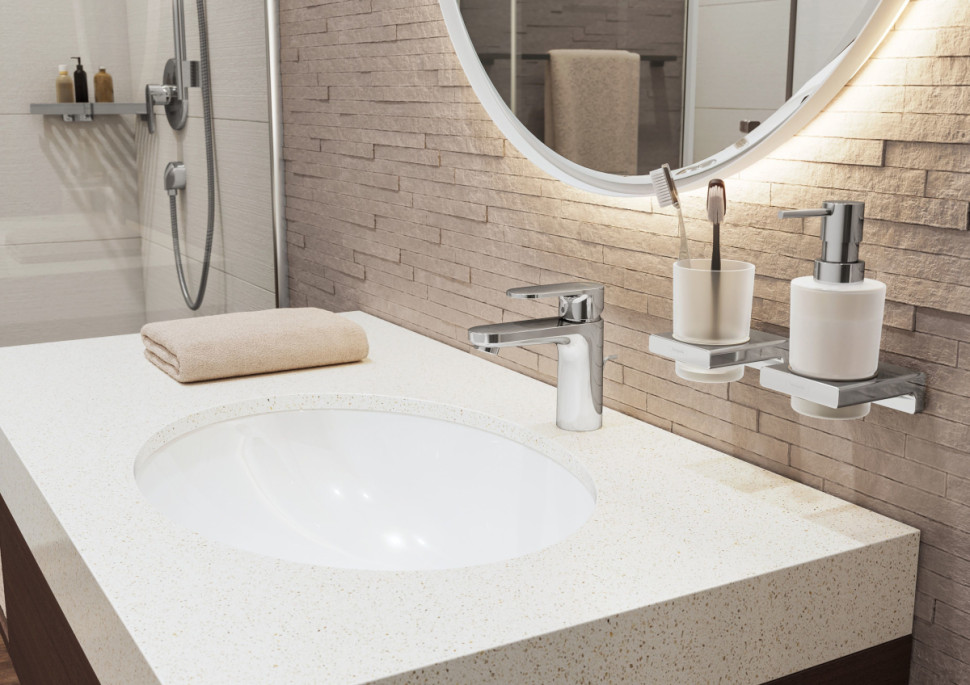 Стакан для зубной щетки и пасты Hansgrohe AddStoris 41749000