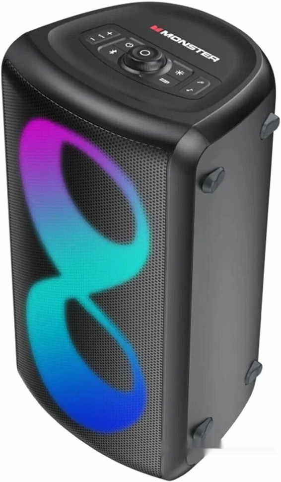 Портативная акустика Monster Cycle MS22138 (без микрофона, черный)