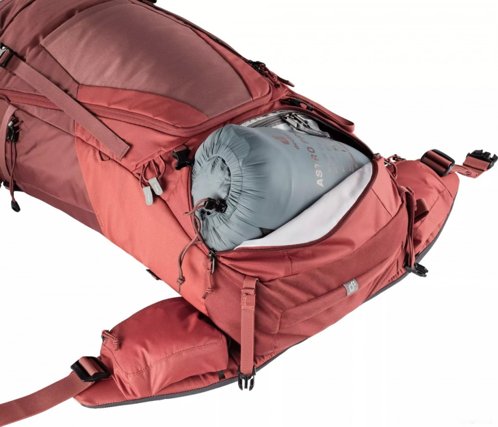 Рюкзак Deuter Futura Air Trek 45 + 10 SL 3402021-5574 (redwood/lava)