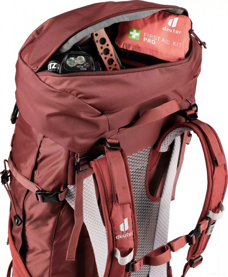 Рюкзак Deuter Futura Air Trek 45 + 10 SL 3402021-5574 (redwood/lava)