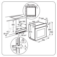 Духовой шкаф Zanussi ZOG 511211 B