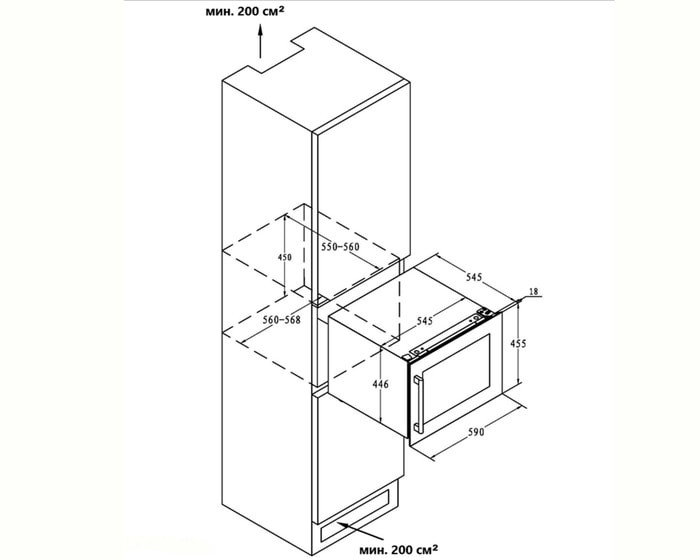 Винный шкаф Maunfeld MBWC-62S28 Винный шкаф Maunfeld MBWC-62S28