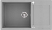 Кухонная мойка AquaSanita Tesa Plus SQT 104 (светло-серый 221)