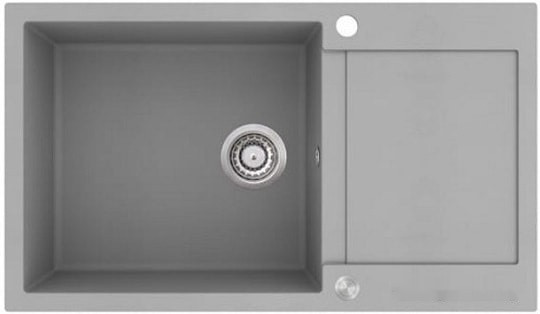 Кухонная мойка AquaSanita Tesa Plus SQT 104 (светло-серый 221)
