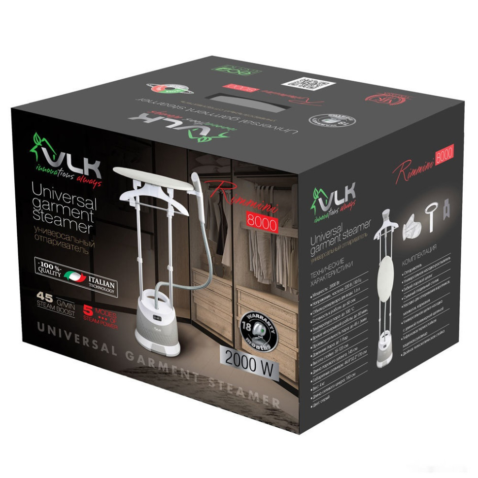 Отпариватель VLK Rimmini 8000 Отпариватель VLK Rimmini 8000