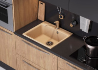 Кухонная мойка Quartz Bond 530 (уголь)