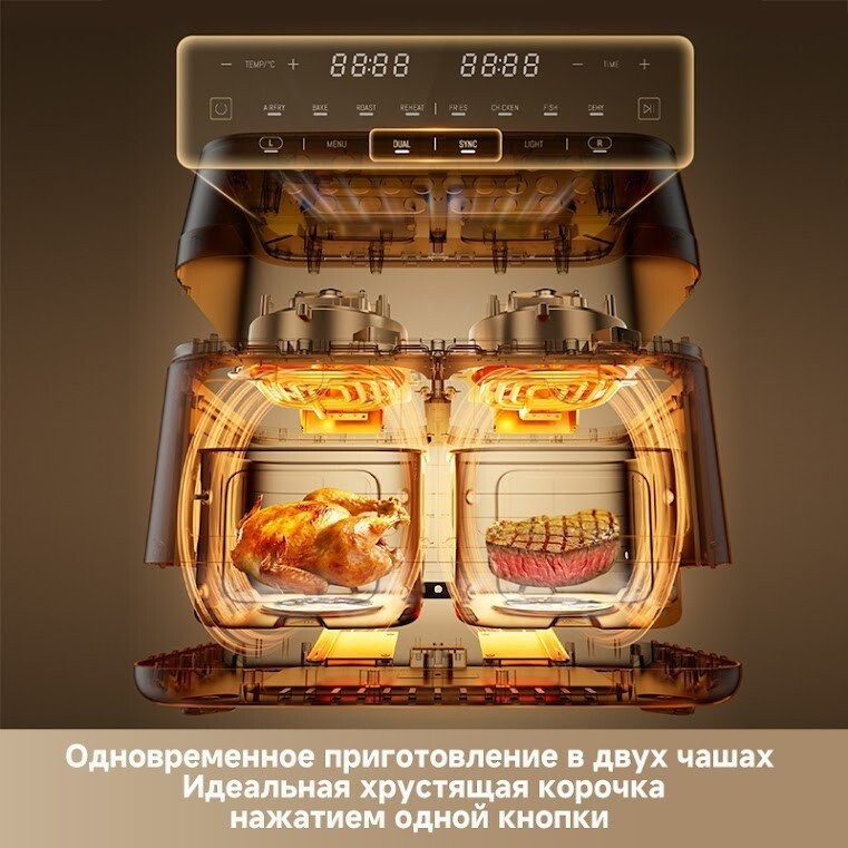 Аэрогриль Dreame Air Fryer DZ30 (черный)