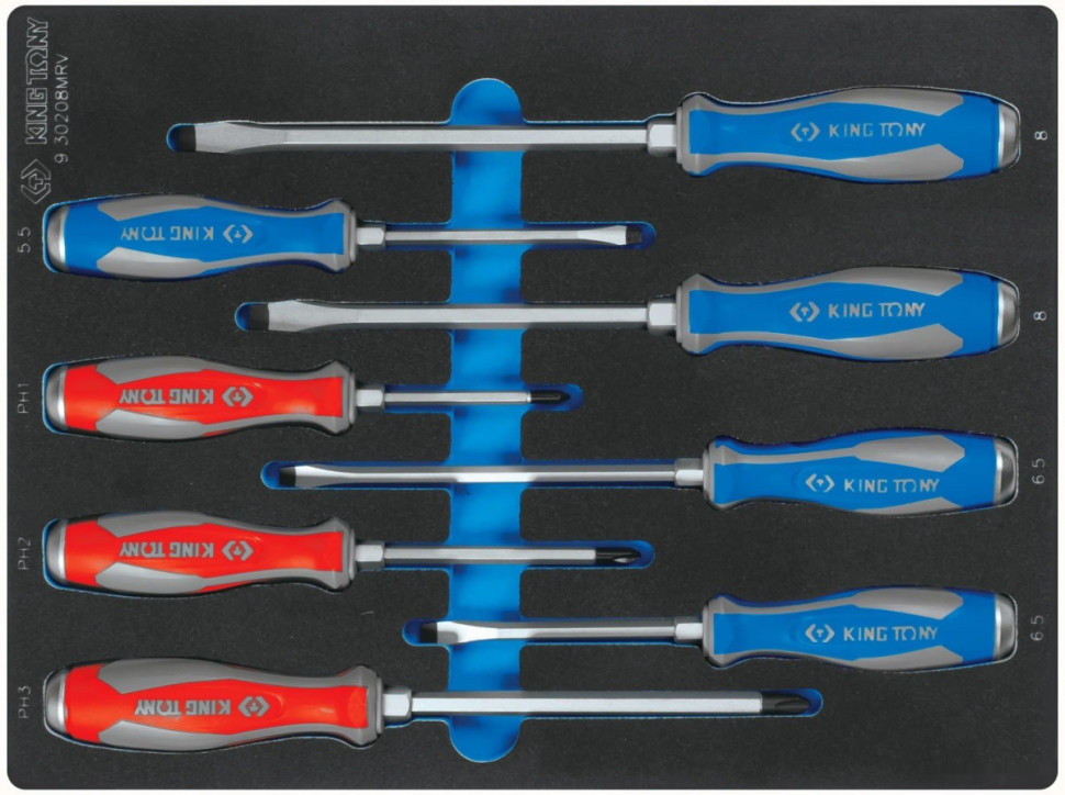 Набор отверток King Tony 9-30208MRV (8 предметов)