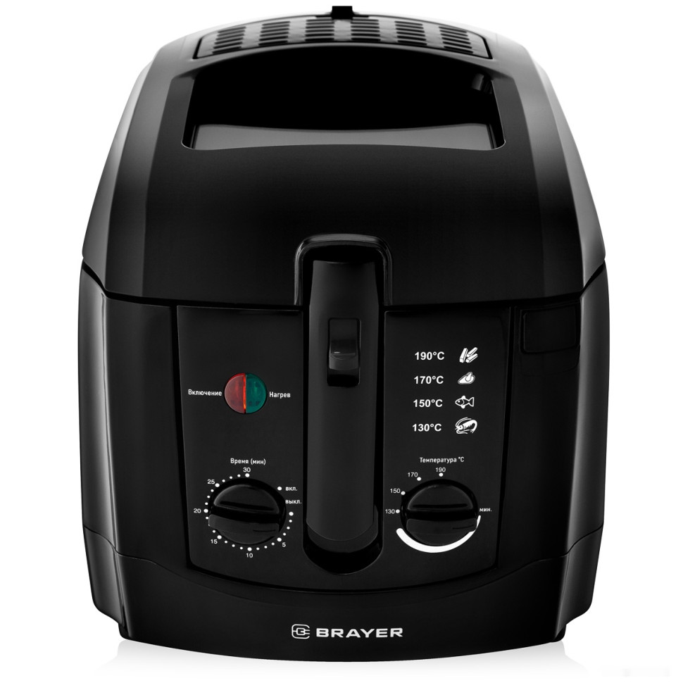 Фритюрница Brayer BR2830BK Фритюрница Brayer BR2830BK