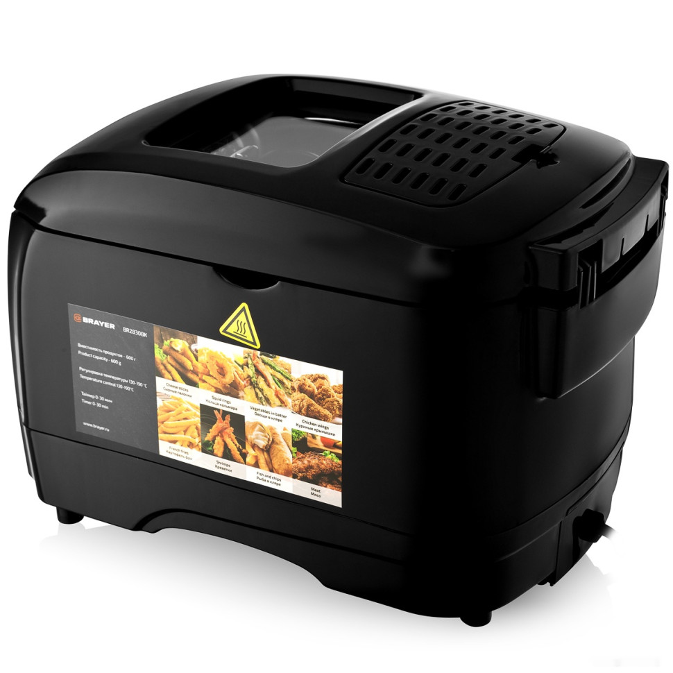 Фритюрница Brayer BR2830BK Фритюрница Brayer BR2830BK