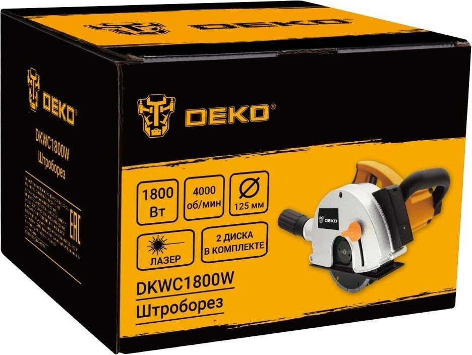 Штроборез Deko DKWC1800W Штроборез Deko DKWC1800W