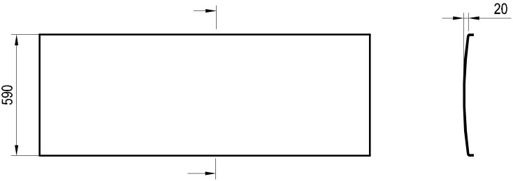 Экран для ванной Ravak CZ47100000 Экран для ванной Ravak CZ47100000