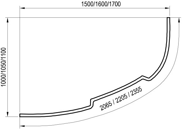 Экран для ванной Ravak CZ47100000 Экран для ванной Ravak CZ47100000