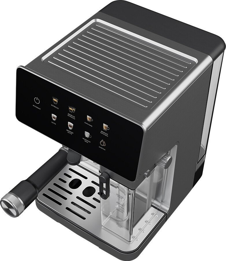 Рожковая кофеварка Weissgauff WCM-355 DBx Automatic Cappuccino ColorTouch