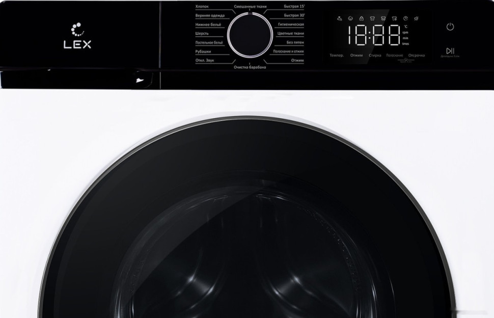 Стиральная машина LEX LWM12012WBlID Стиральная машина LEX LWM12012WBlID