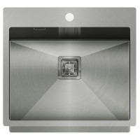 Кухонная мойка AquaSanita Steel AIR 100 N-T graphite