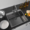 Кухонная мойка AquaSanita Steel AIR 100 N-T graphite Кухонная мойка AquaSanita Steel AIR 100 N-T graphite