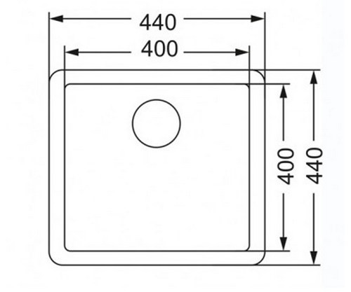 Кухонная мойка Asil AS 357 Кухонная мойка Asil AS 357