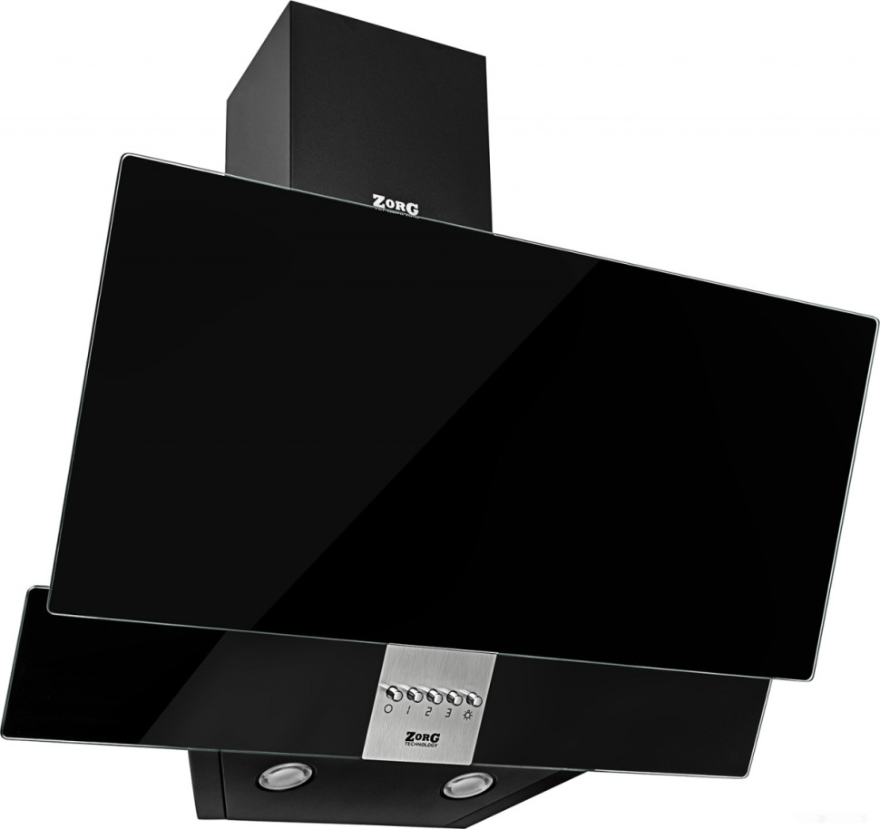 Вытяжка ZorG Technology Arstaa C 60 (черный/нержавеющая сталь, 650 куб. м/ч)