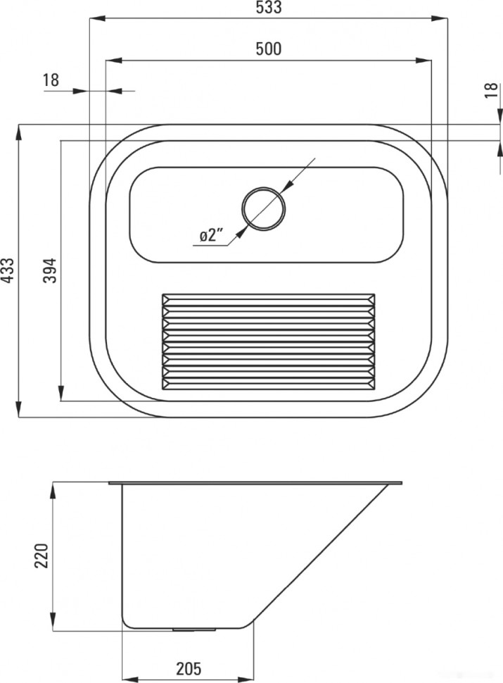 Кухонная мойка Deante Deante ZYK 0100 (сатин)