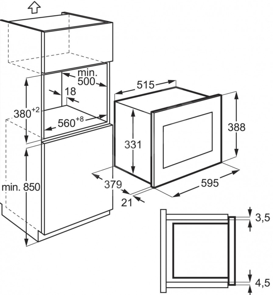 Микроволновая печь AEG MSB2547D-M Микроволновая печь AEG MSB2547D-M