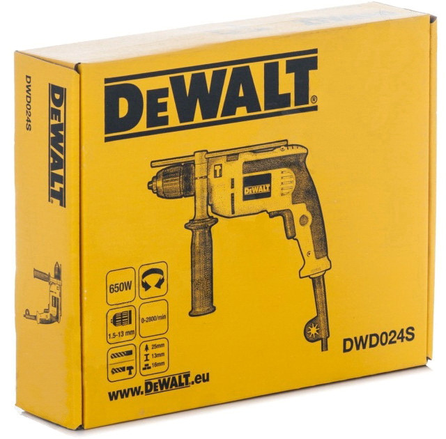 Дрель ударная DeWALT DWD024S Дрель ударная DeWALT DWD024S