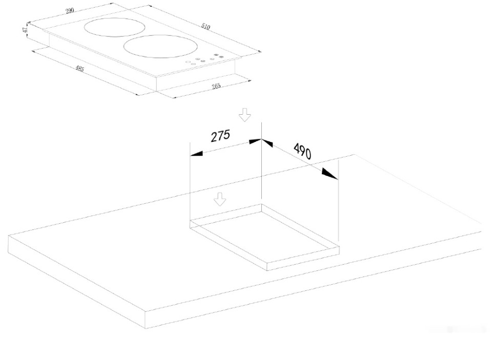 Варочная панель Weissgauff HV 32 BA Варочная панель Weissgauff HV 32 BA