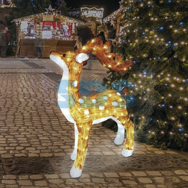 3D-фигура Neon-night «Пятнистый олень» 513-281