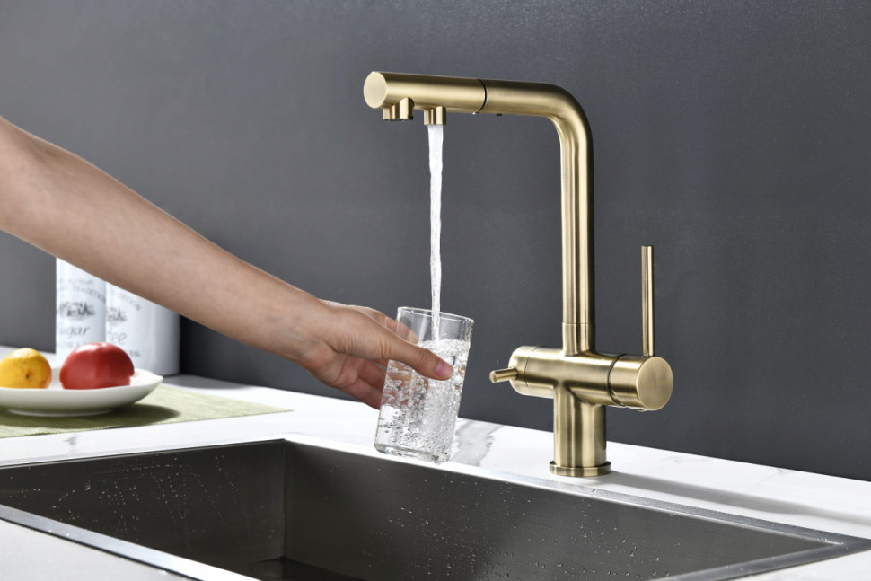 Смеситель Paulmark Serpentine SE213222-BR (бронза) Смеситель Paulmark Serpentine SE213222-BR (бронза)