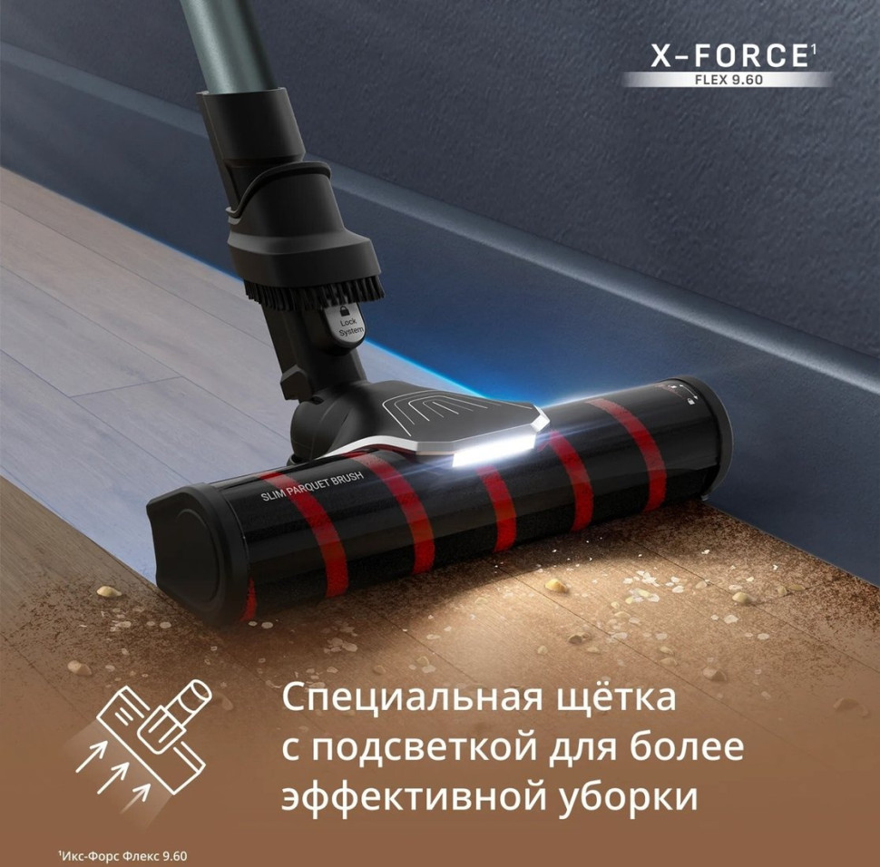 Пылесос Tefal X-Force Flex 9.60 Allergy Parquet TY2048F1 Пылесос Tefal X-Force Flex 9.60 Allergy Parquet TY2048F1