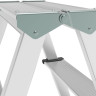 Лестница-стремянка Новая Высота NV 112 алюминиевая двухсторонняя 2x4 ступеней