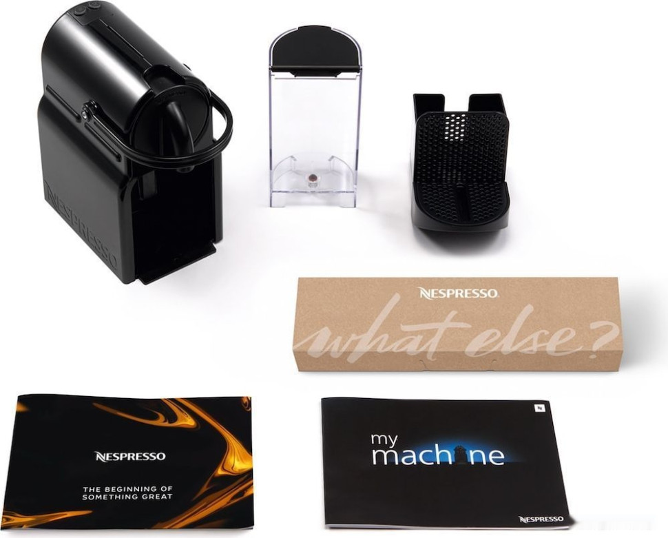 Капсульная кофеварка Nespresso Inissia D40 (черный) Капсульная кофеварка Nespresso Inissia D40 (черный)