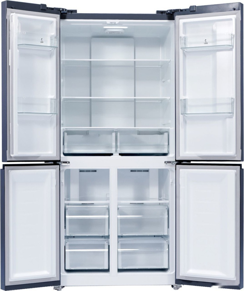 Четырёхдверный холодильник LEX LCD450BMID