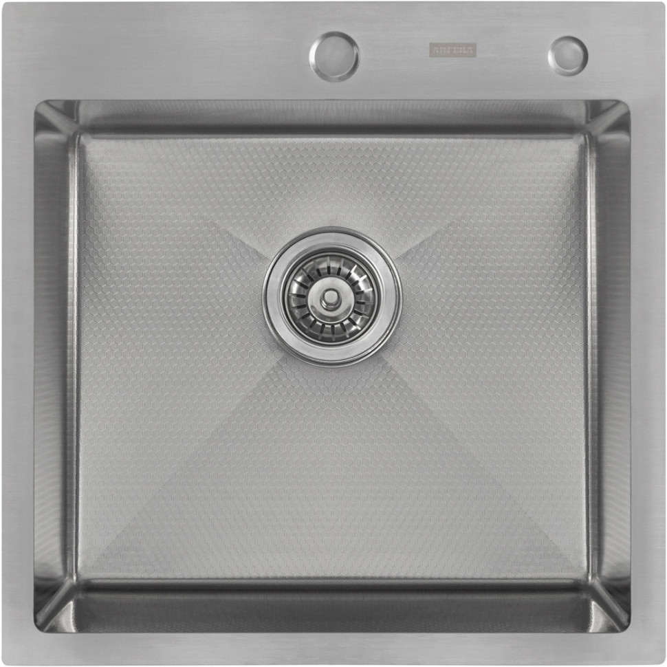 Кухонная мойка ARFEKA ECO AR 500*500 SATIN DECOR